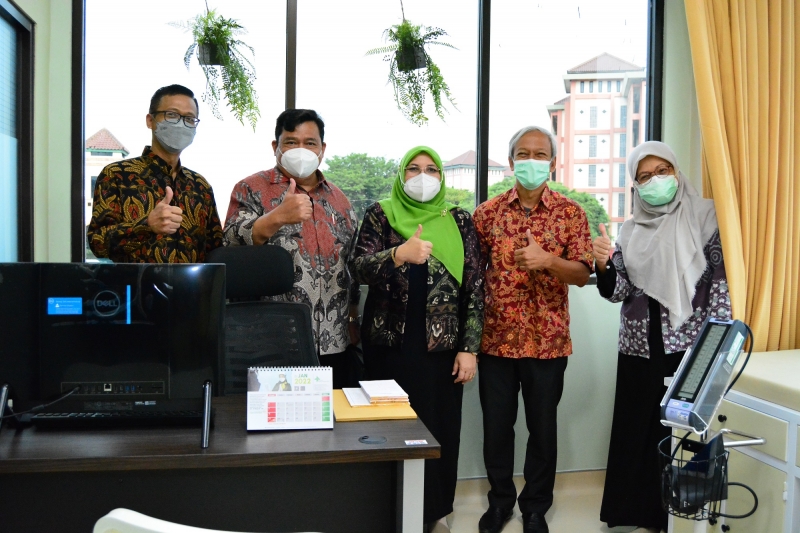 Peresmian Klinik non infeksius 