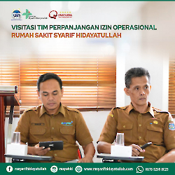 VISITASI TIM PERPANJANGAN OPERASIONAL RUMAH SAKIT
